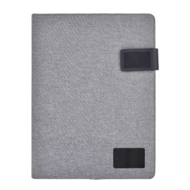 AGROS A5 Portfolio With Wireless Power bank (Light-Up Logo)