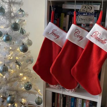 Personalized christmas stockings