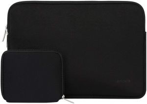 Laptop Sleeve with Small Case, Black - 13 inch